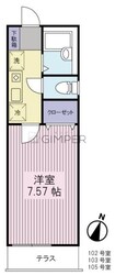 ヴィラ夏目坂の物件間取画像